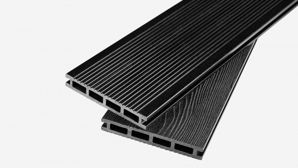 Террасная доска Groentec 6000x140x22 мм Антрацит Альта-Профиль
